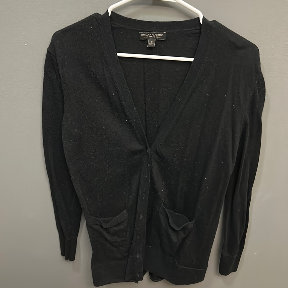 Wool cardigan